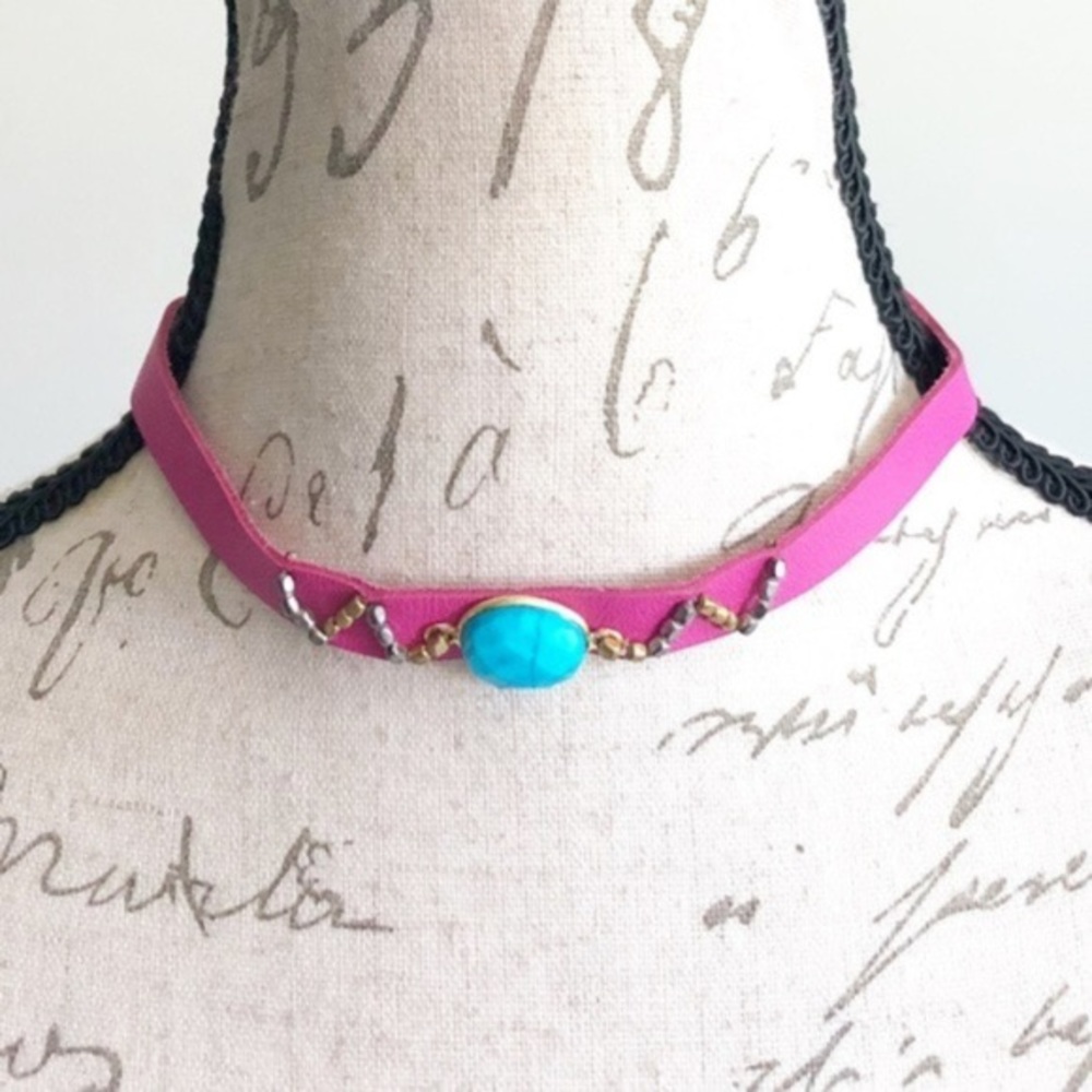 Pink necklace
